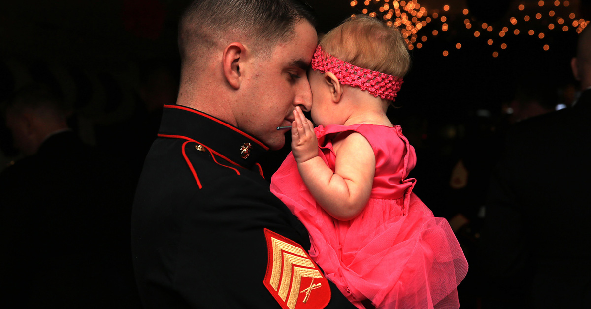 The 10 best things about being the daughter of a Marine