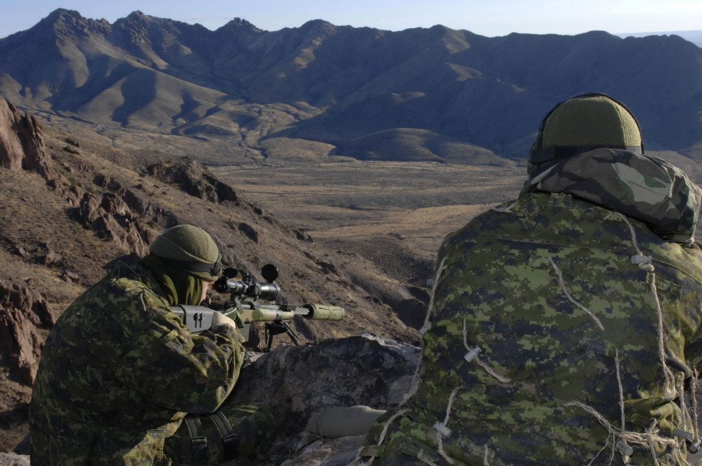 canadian army shooter