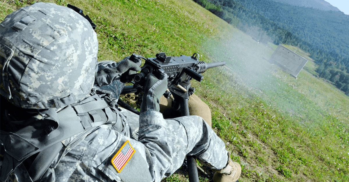 This soldier calls the Ma Deuce machine gun ‘one sexy weapon’