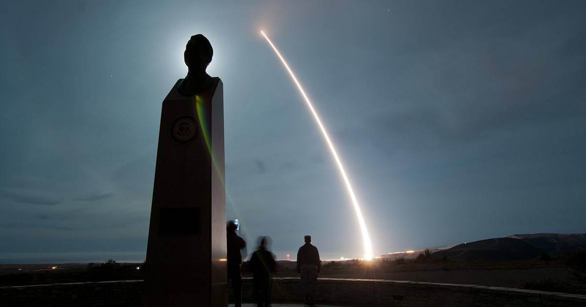 Watch the Air Force launch a Minuteman missile