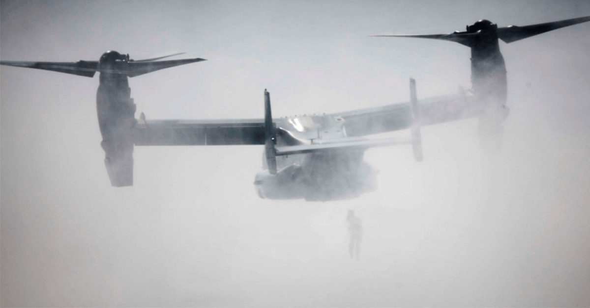 The US military took these incredible photos this week