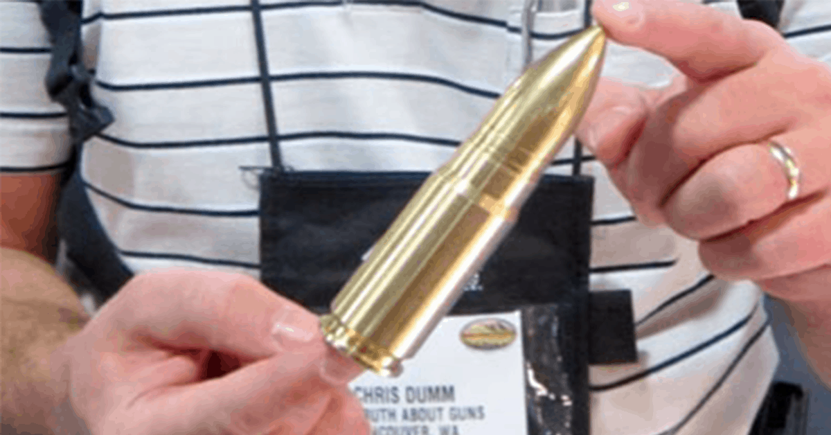 Watch what happens when these guys fire this beast of a rifle