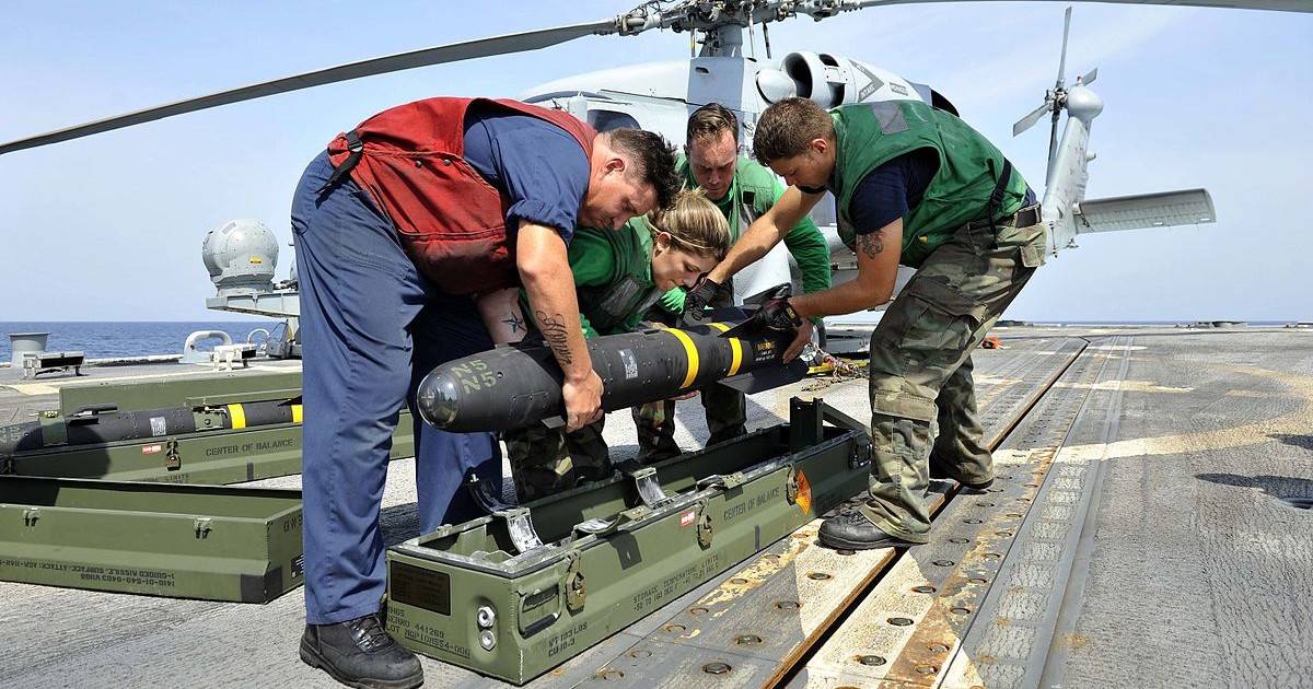 Two Hellfire missiles found on a passenger flight