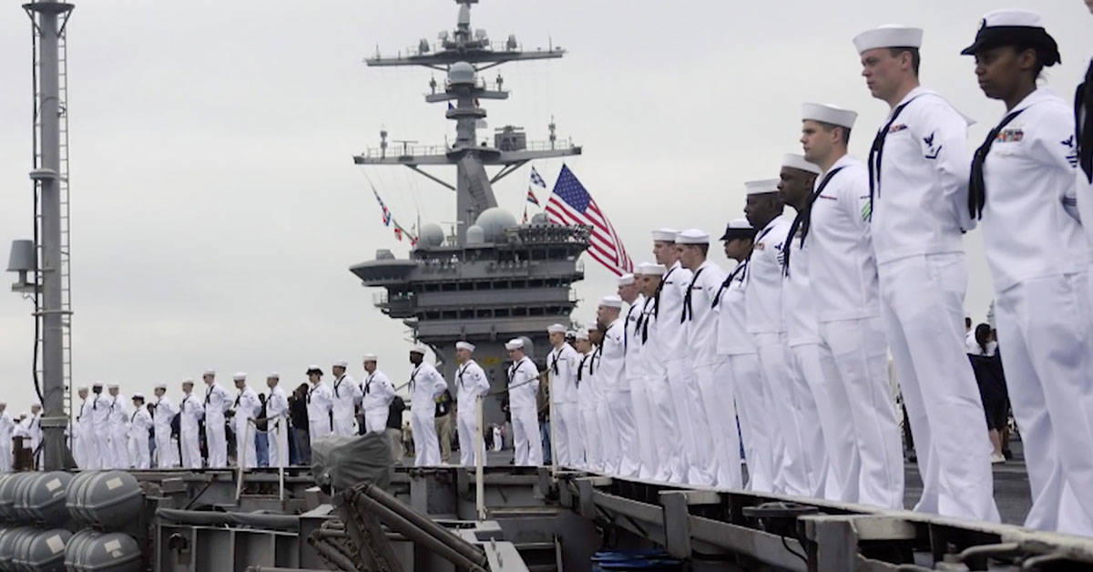 Video: Here’s what life is like on an aircraft carrier