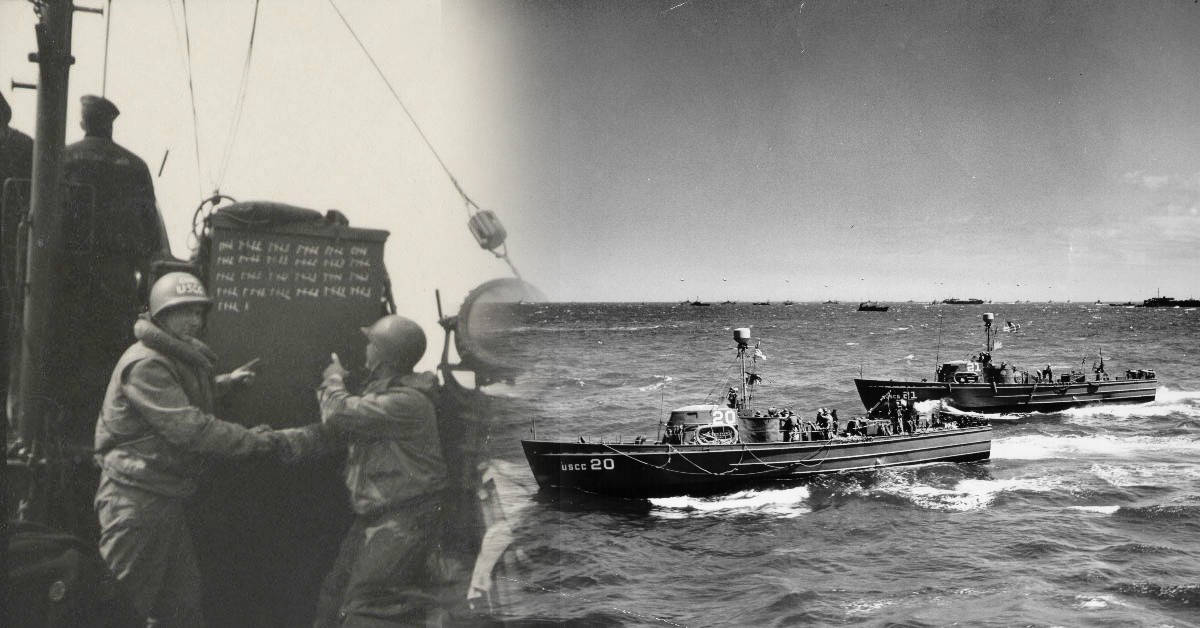 The Coast Guard’s “Homing Pigeon” saved 126 lives on D-Day