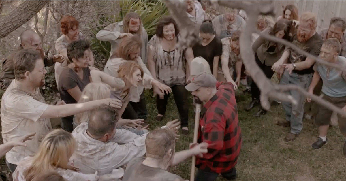 Meet the guy behind this show where a Marine Corps vet fights zombies