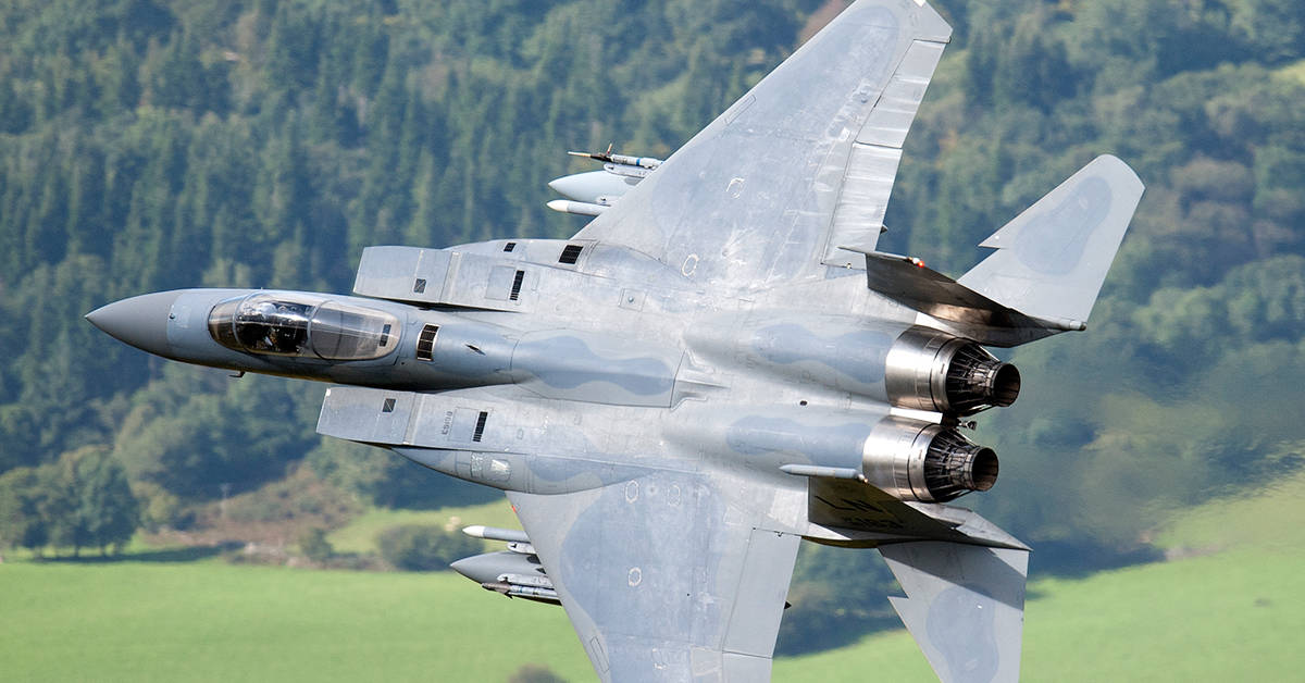 The RAF’s ‘Mach Loop’ turns intense fighter training into a spectator sport