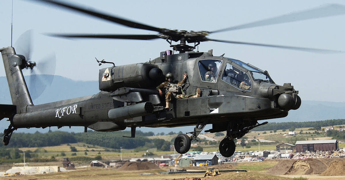 This is why the Apache is a flying fortress