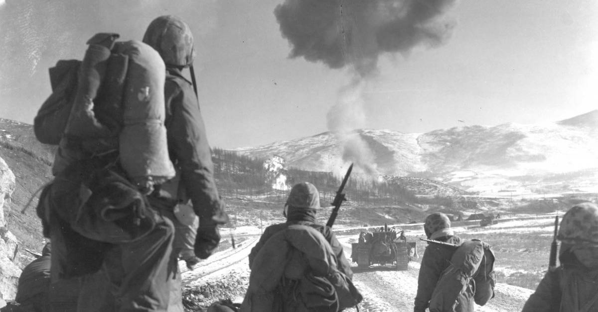 How these few Marines held the line at the Chosin Reservoir