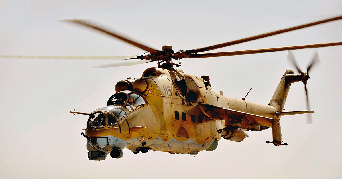 This deadly Russian attack helicopter is known as ‘the flying tank’