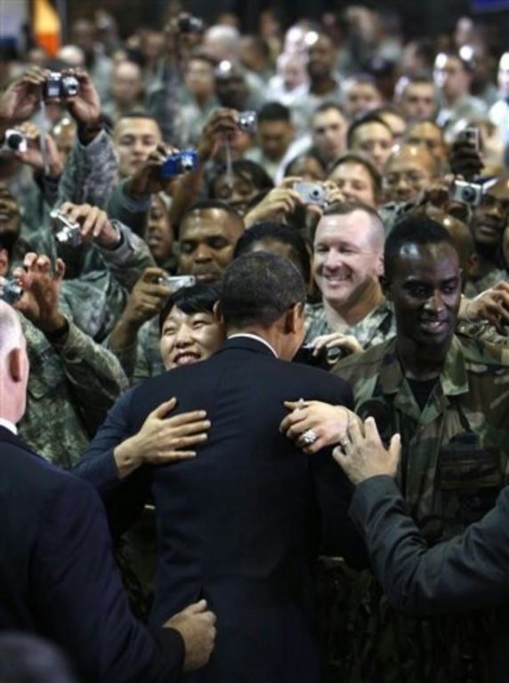 osan air base president obama