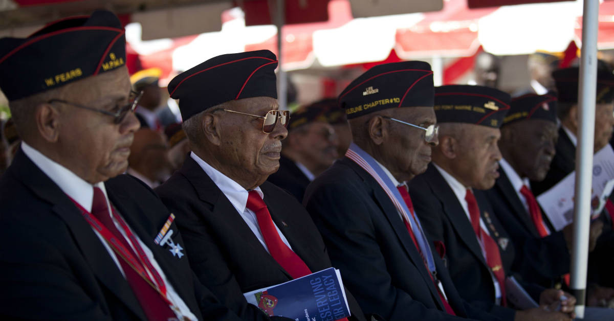 First African-American Marines finally get their own monument