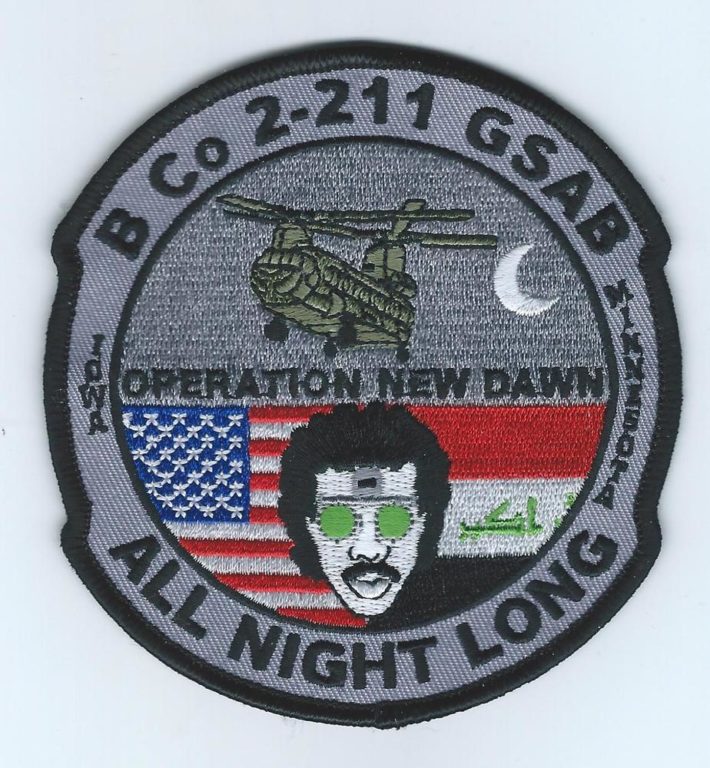 B Co 2-211 gsab patch