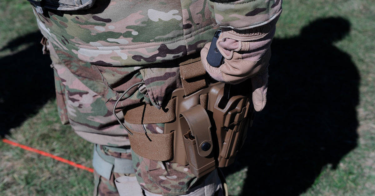 The Army is looking for a pistol holster that can do everything