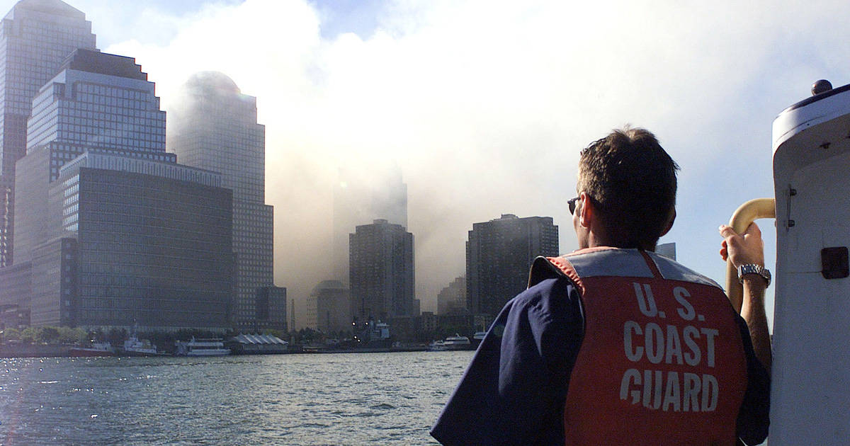 The Coast Guard rescued half a million New Yorkers from the 9/11 terror attacks