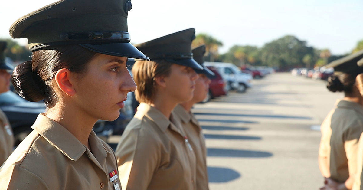 Iraqi woman becomes Marine on eve of Mosul invasion