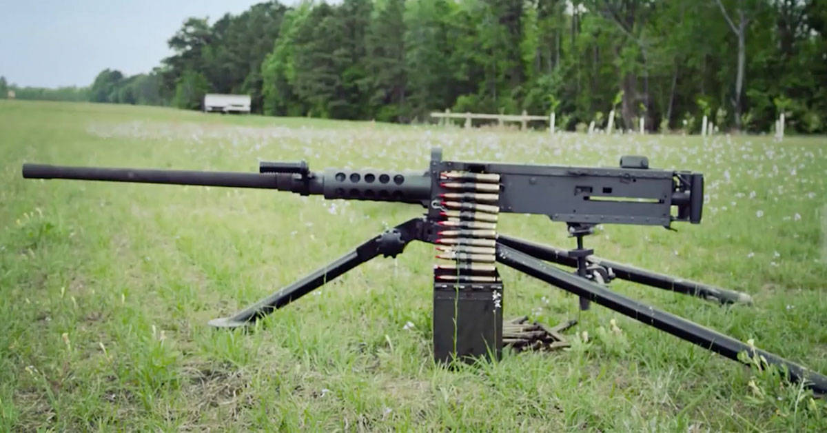 The Browning M-2 “Ma Deuce” .50-cal machine gun is one bad mother of a weapon