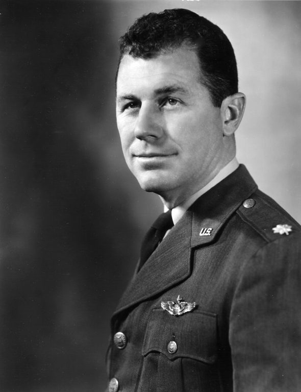 chuck yeager as a major