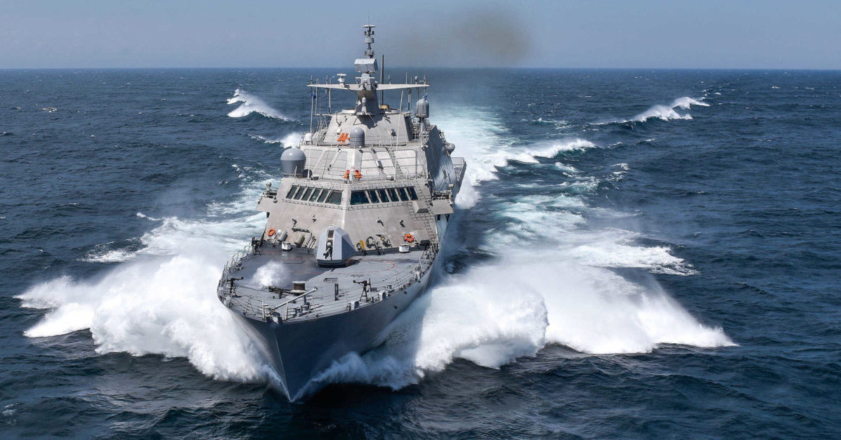 The Navy just commissioned its newest littoral combat ship