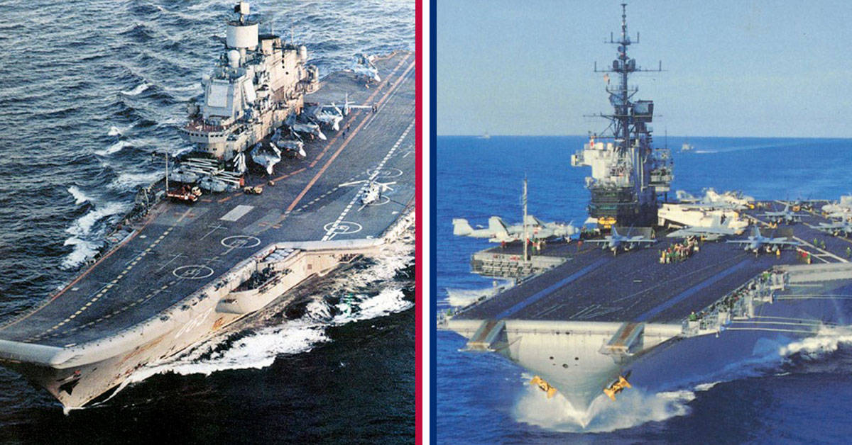 This is who would win if the USS Midway took on the Admiral Kuznetsov