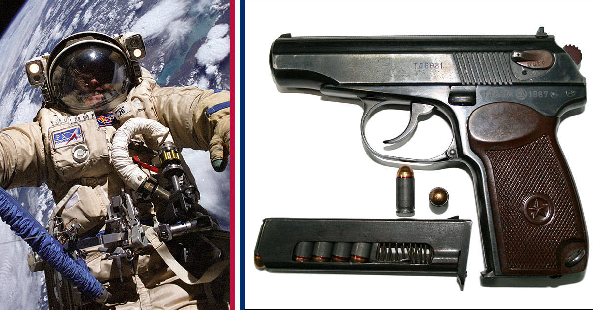 Whether it’s used in space or in Afghanistan, the Makarov pistol is out of this world