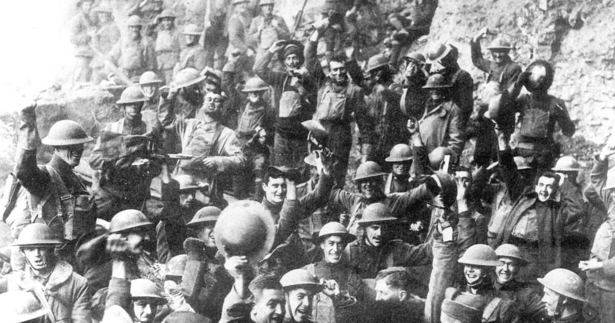 How World War I soldiers celebrated the Armistice