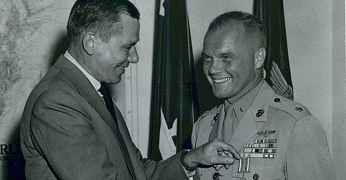 This is the little-known combat career of John Glenn