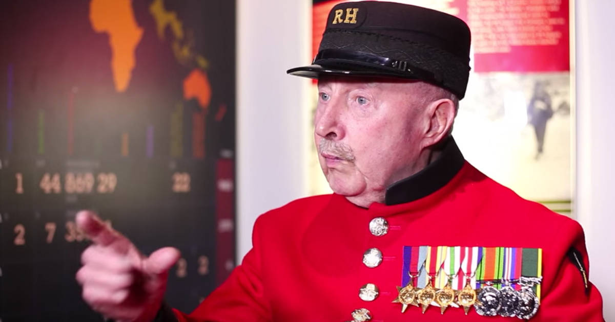 Watch this WWII commando veteran explain how to spot a sniper