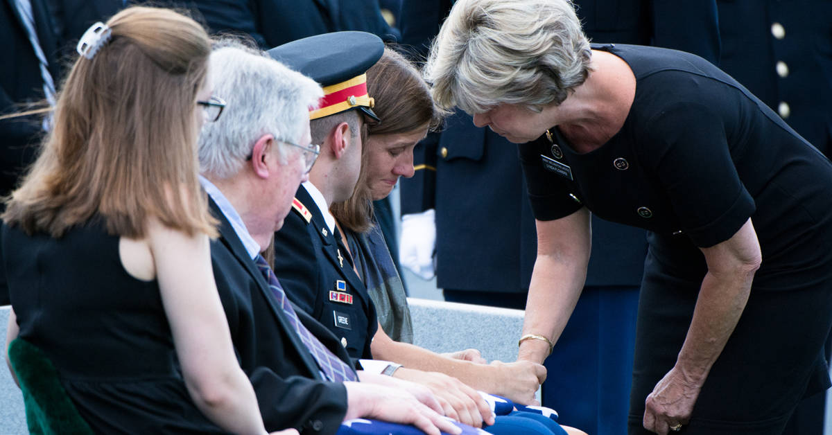 These ladies attend every funeral at Arlington so no one is buried alone