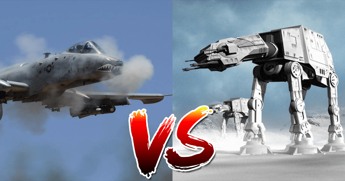 How to bring down an AT-AT with an A-10