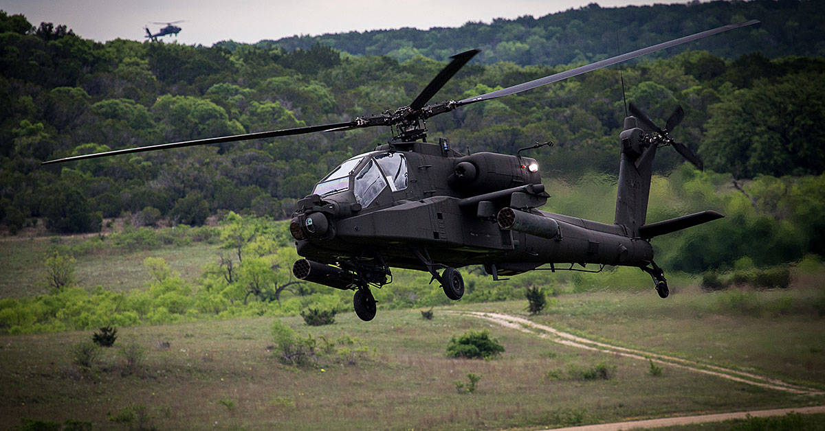 Army attack helicopter crashes off Texas coast