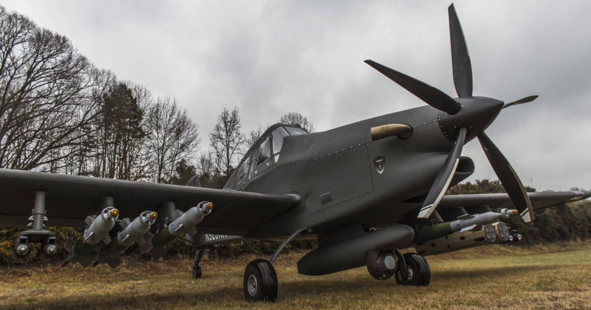 These crop dusters were converted into deadly attack aircraft