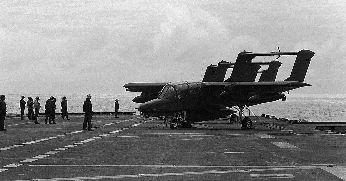 How the tough-as-nails OV-10 Bronco landed on a carrier