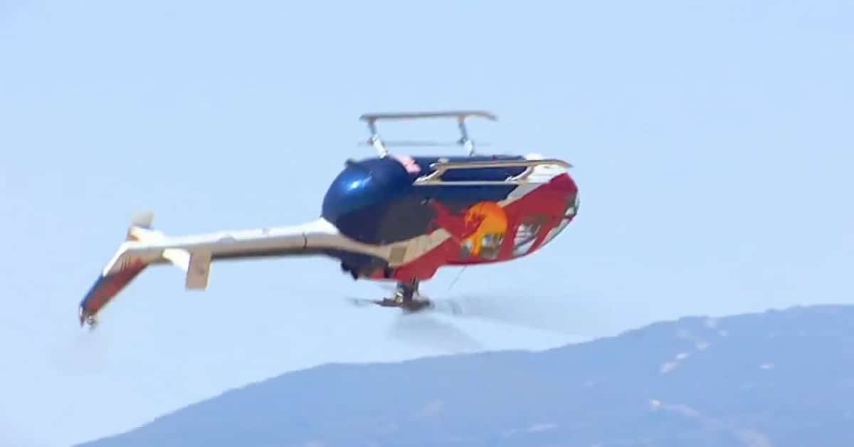 Watch this amazing stunt pilot fly a helicopter upside-down