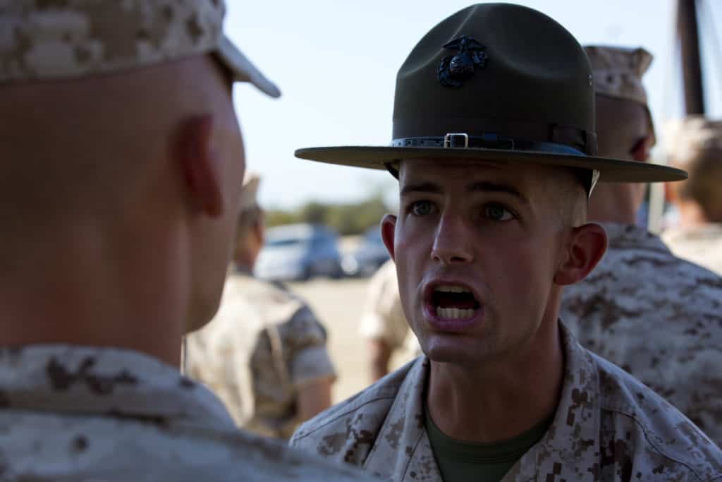 marine drill instructor