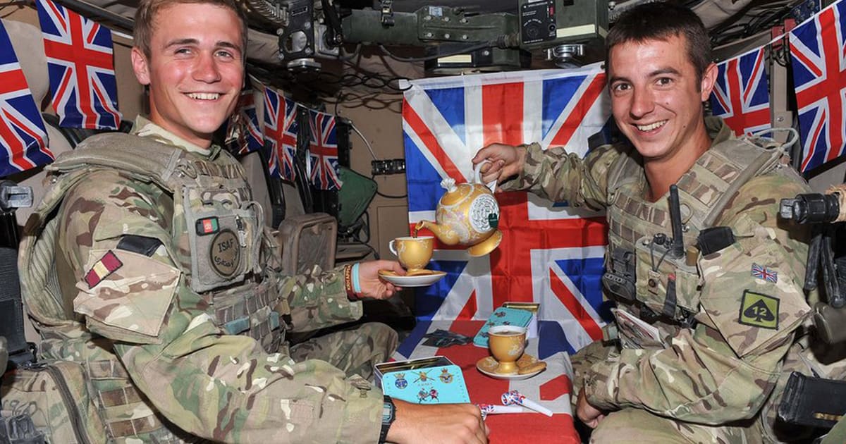 This is why every British armored vehicle has tea-making gear