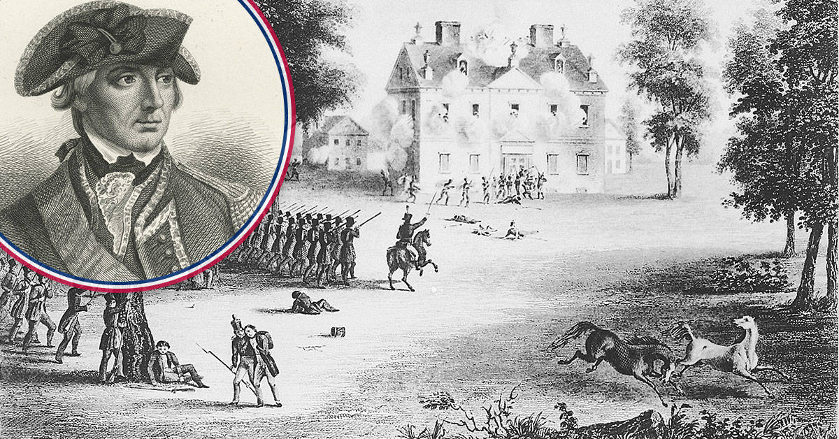American rebels returned this British general’s dog after a crushing defeat