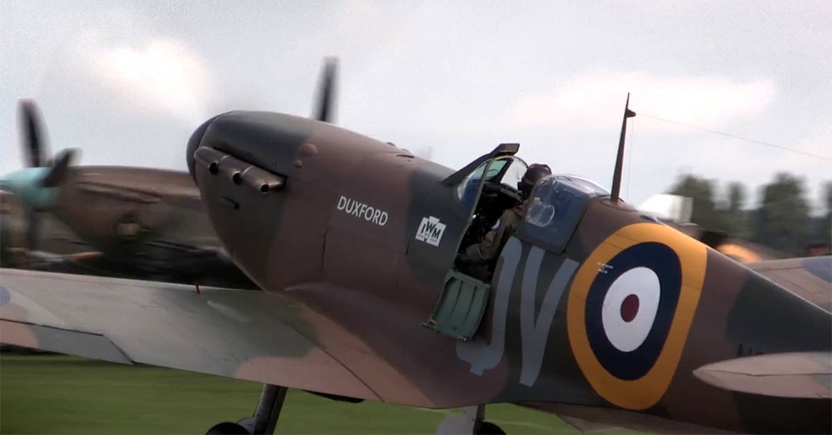 This Spitfire shot down near Dunkirk just flew again