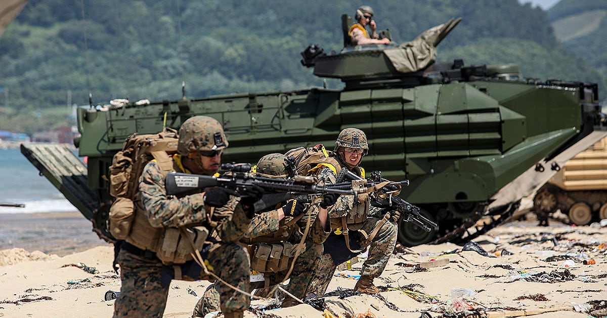 The officer in charge of a major Marine wargame says failure means success