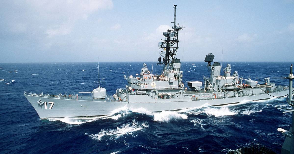 The time a teenager stowed away on a Navy destroyer