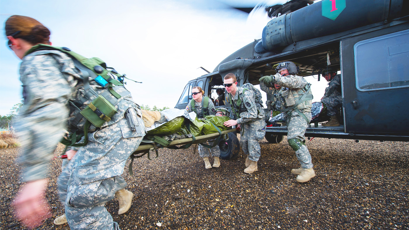 How Navy corpsmen and Army medics work together on deployments