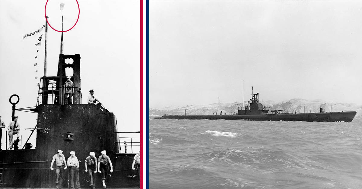 This is what a broom tied to a mast means in the U.S. Navy