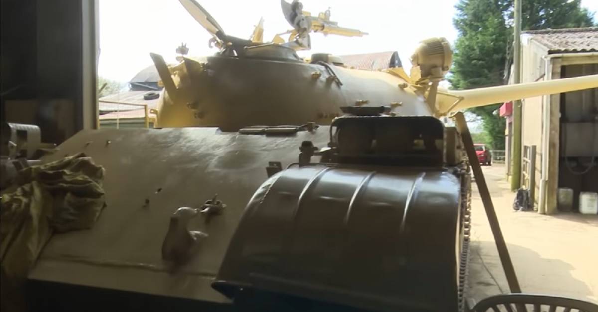 This man found $2.5M in gold stashed aboard a surplus Russian tank