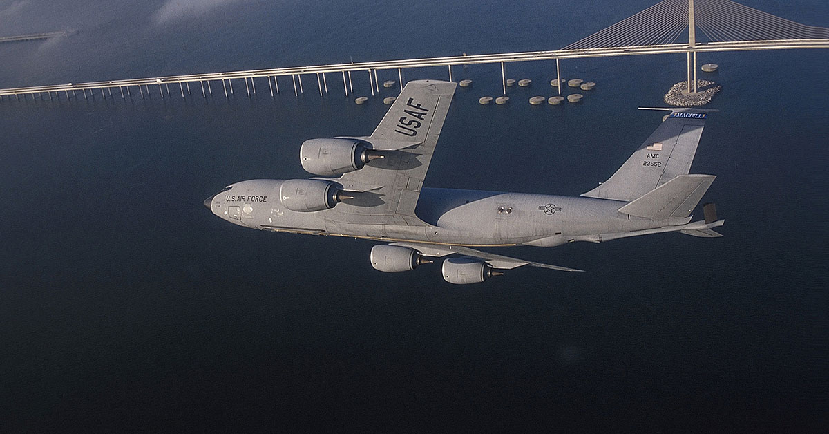 This Air Force plane will be over 100 when it flies to the boneyard