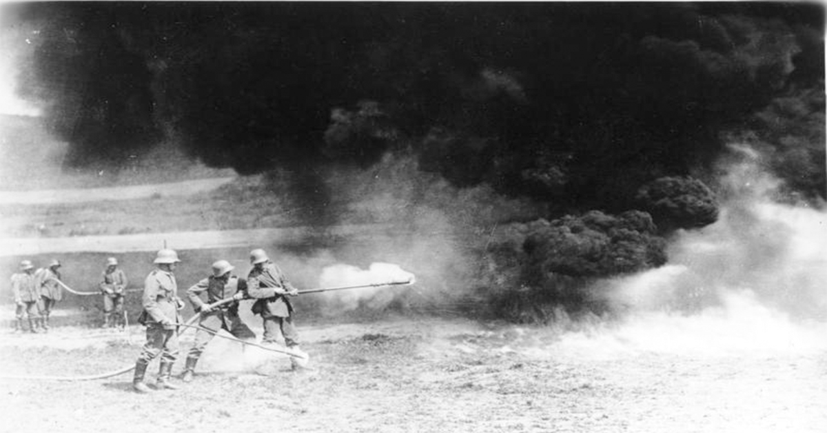 Here’s why flamethrowers were so deadly on the battlefield for both sides