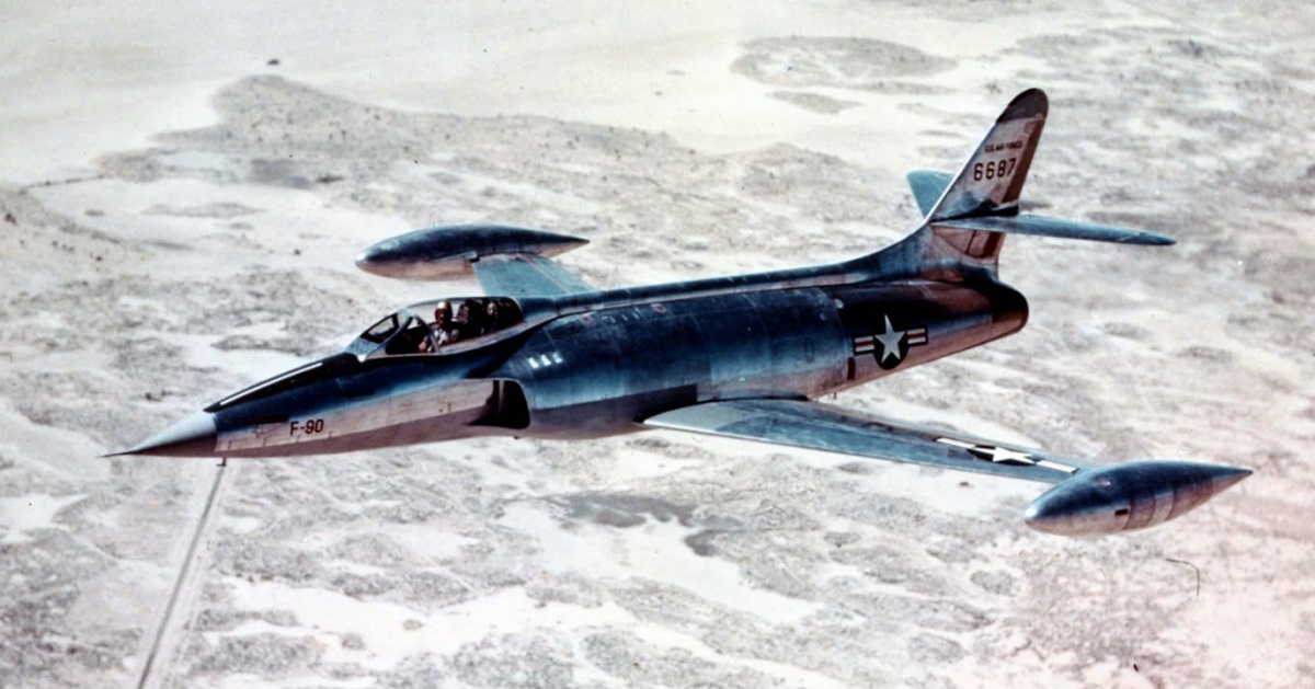 This Air Force prototype had a long life as a comic book fighter