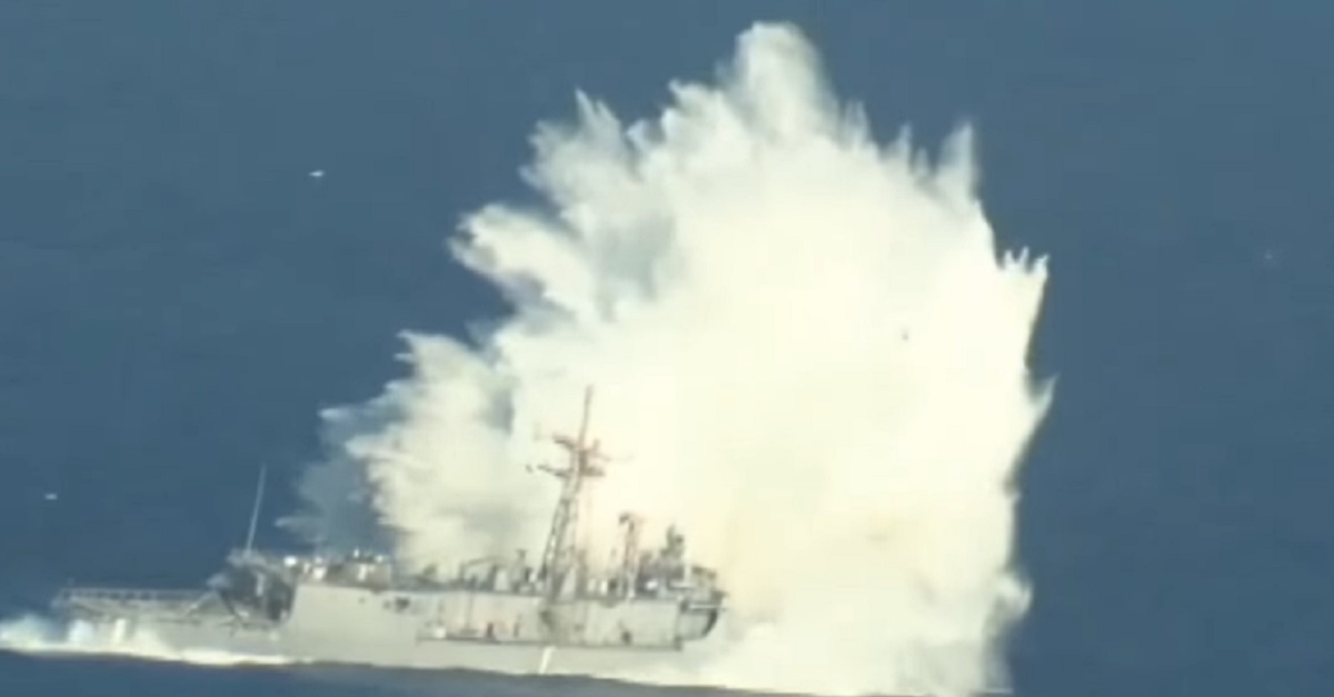 Watch the Navy blow up some of its obsolete ships