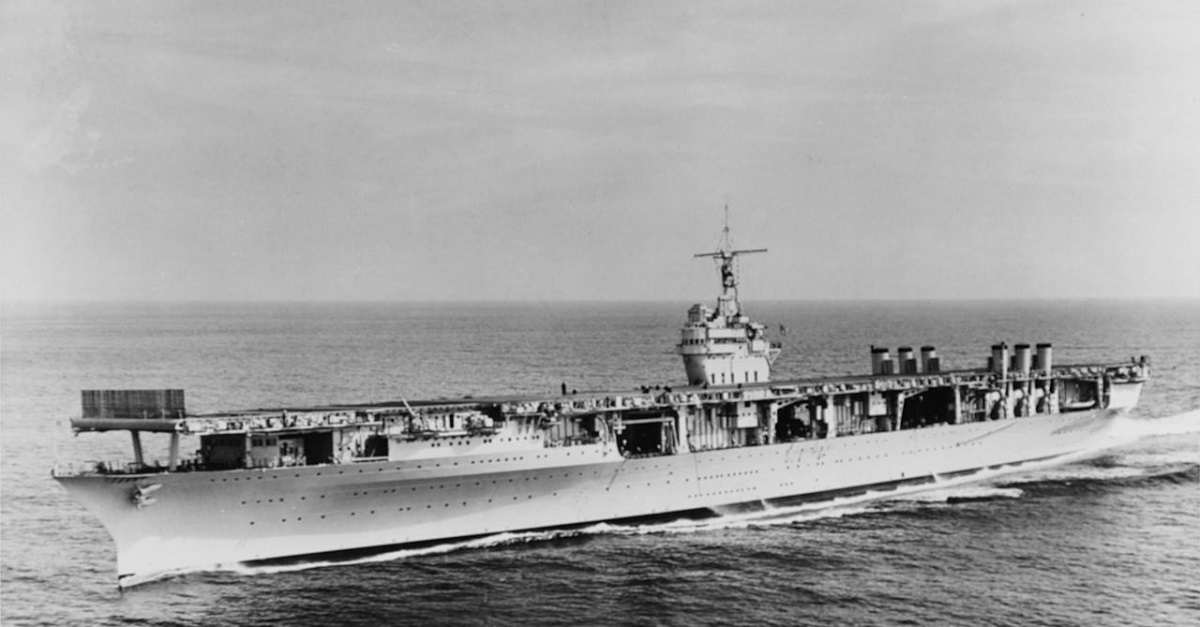 This was America’s first true aircraft carrier