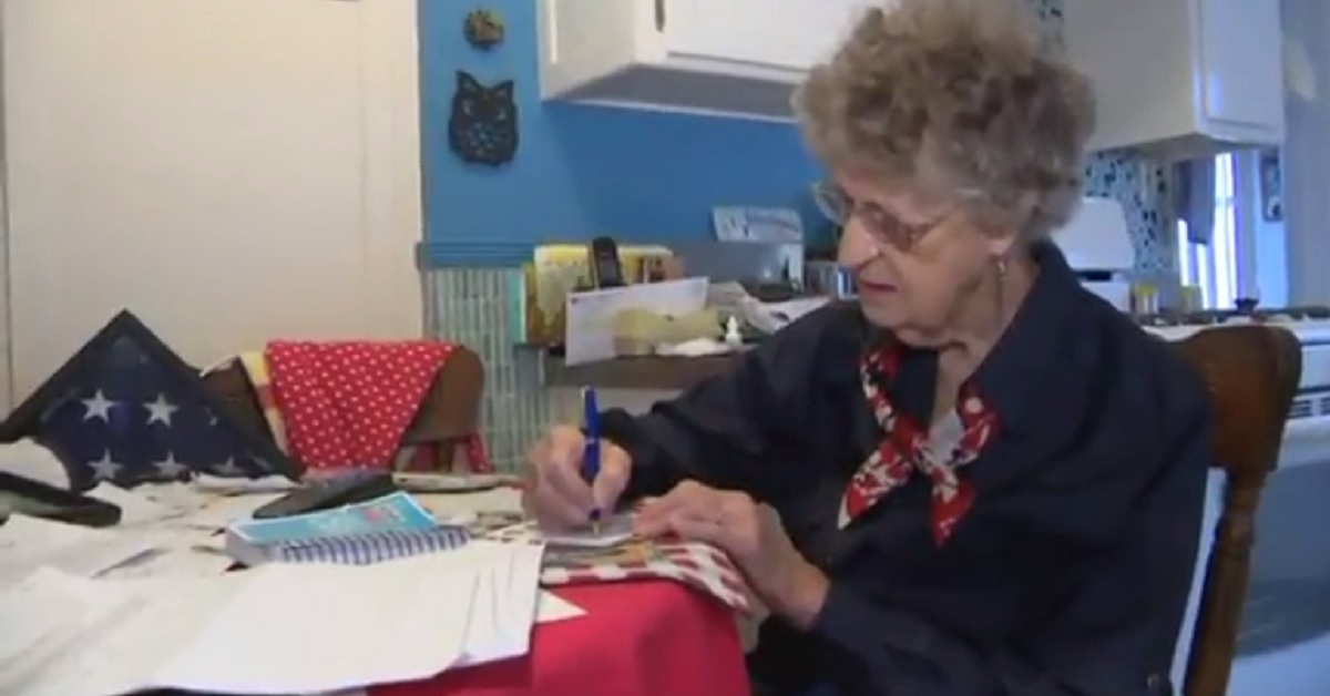 98-year-old grandmother wrote 7,000 letters to troops