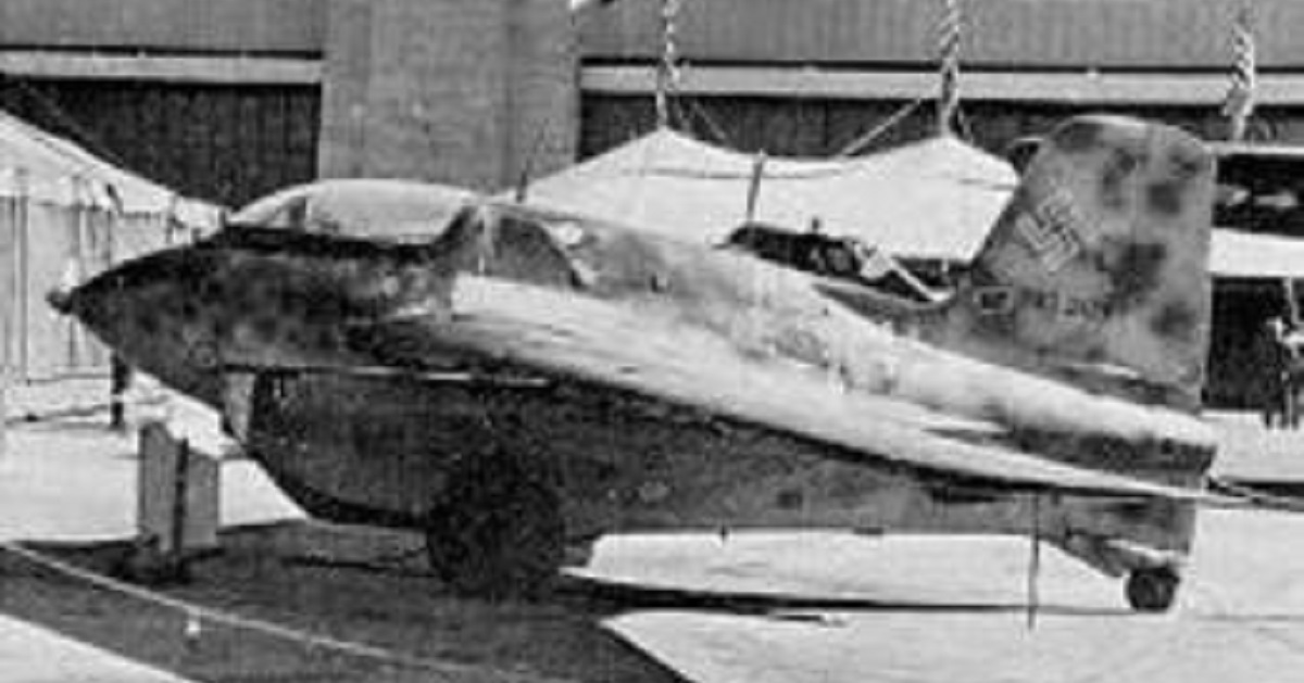 This Komet was the fastest combat plane of World War II